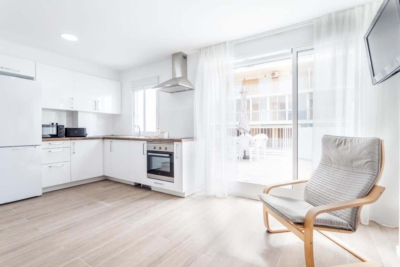 Ferienwohnung Atico Con Espectacular Terraza Y Vistas Al Mar Perelló Exterior foto
