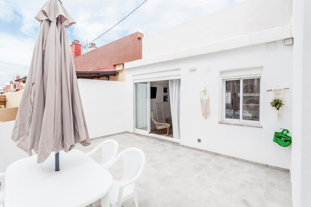 Ferienwohnung Atico Con Espectacular Terraza Y Vistas Al Mar Perelló Exterior foto